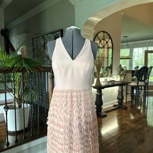 Aidan Mattox, Cute Little Blush Fringe Dress